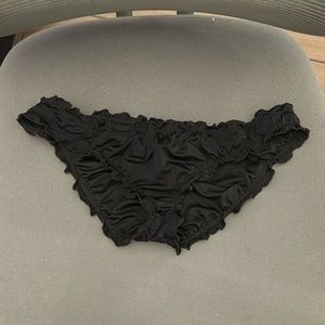 Black bikini bottoms